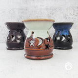 Moon and Stars Ceramic Oil Diffuser (Purple)
