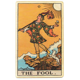 Tarot Art Print on Wood (The Fool)