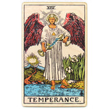 Tarot Art Print on Wood (Temperance)