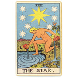 Tarot Art Print on Wood (The Star)