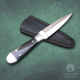 Athame with Black Horn Handle