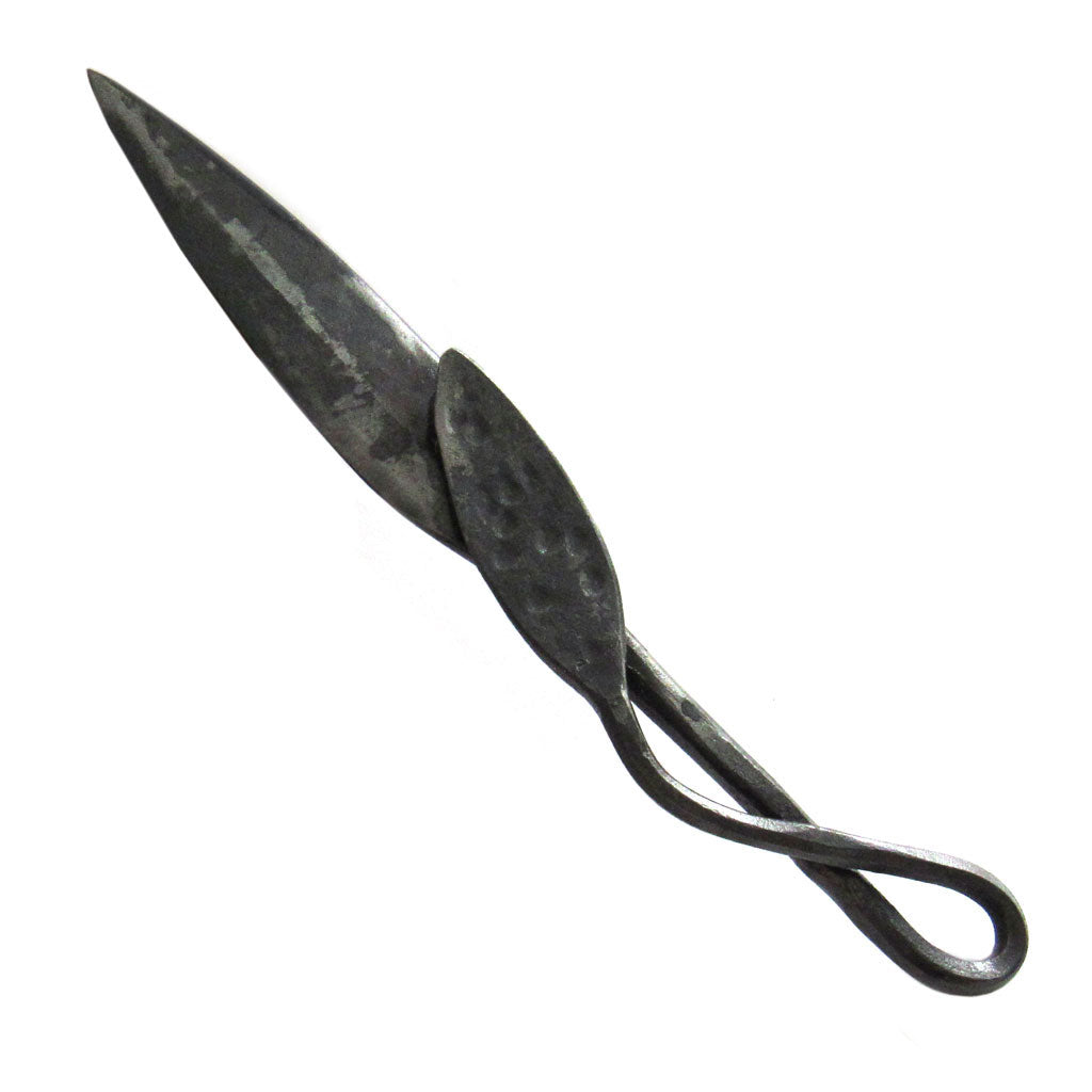 LeafShaped Knife with Twisted Handle Grove and Grotto