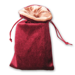 Velvet Tarot Bag (Red and Gold)