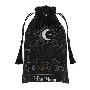 The Moon Drawstring Tarot Bag