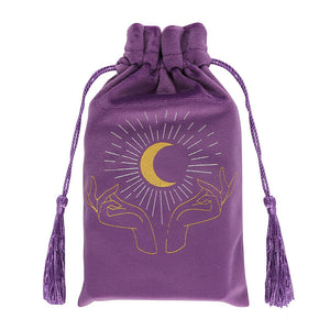 Mystic Hands Drawstring Tarot Bag