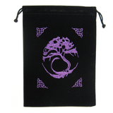 Tree of Life Embroidered Tarot Bag