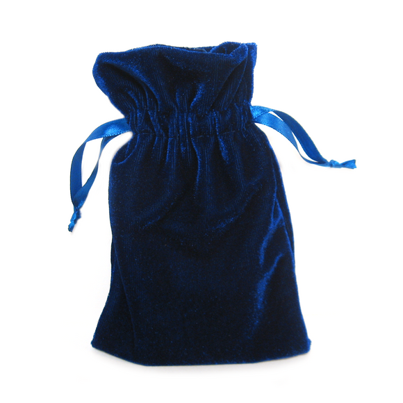 Small Velvet Bag (4x6 Inches) - Royal Blue