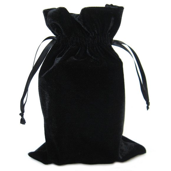 Velvet Bag (6x9 Inches) - Black