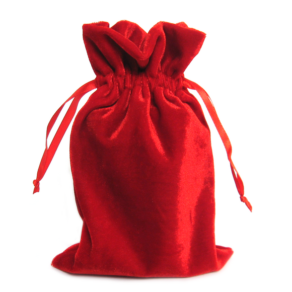 Velvet Bag (6x9 Inches) - Red