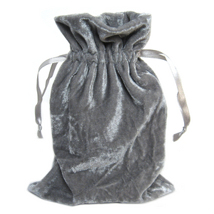 Velvet Bag (6x9 Inches) - Silver