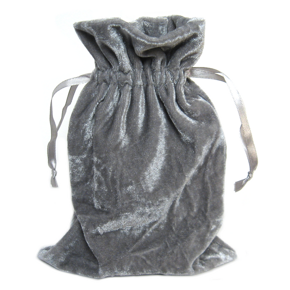 Velvet Bag (6x9 Inches) - Silver