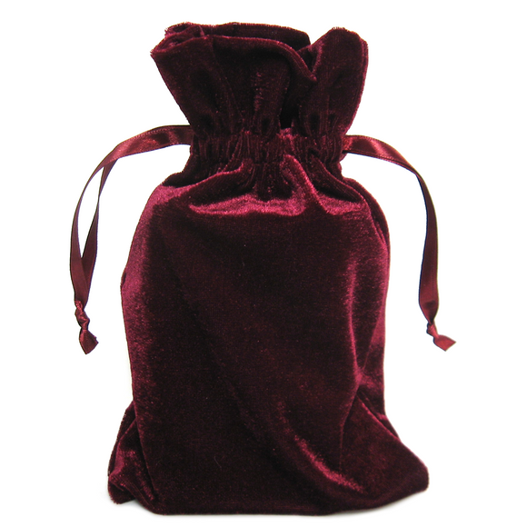 Velvet Bag (6x9 Inches) - Wine