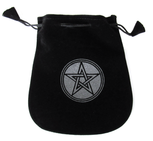 Pentagram Velveteen Bag
