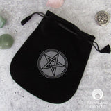 Pentagram Velveteen Bag