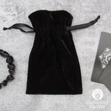 Small Velvet Bag (4x6 Inches) - Black