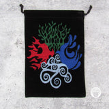 Four Elements Embroidered Tarot Bag