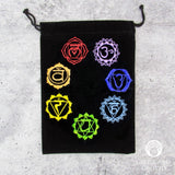 Seven Chakras Embroidered Bag