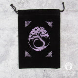Tree of Life Embroidered Tarot Bag