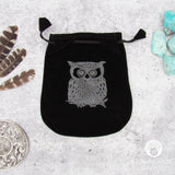 Owl Velveteen Bag