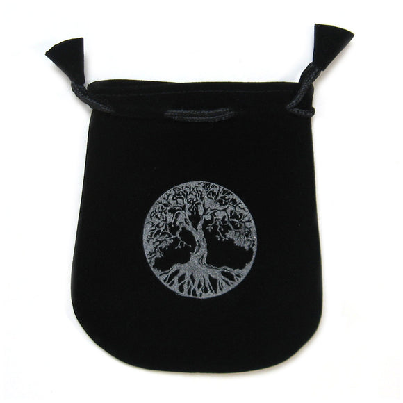 Tree of Life Velveteen Bag