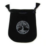 Tree of Life Velveteen Bag