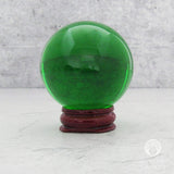 Green Crystal Gazing Ball (50 mm)