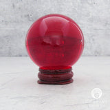 Red Crystal Gazing Ball (50 mm)