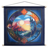 Four Elements Hanging Banner