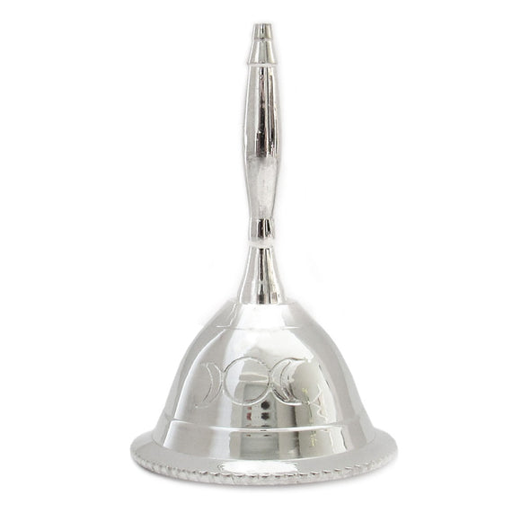 Mini Triple Moon Engraved Altar Bell
