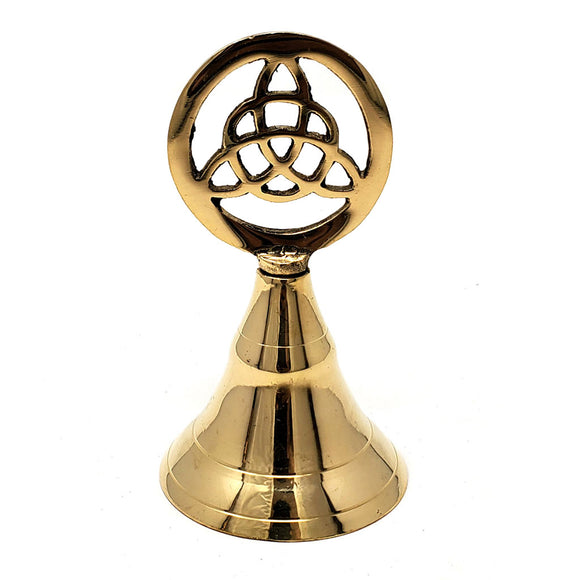 Brass Triquetra Altar Bell