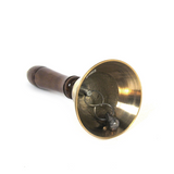 Wood Handle Brass Bell (6 Inches)