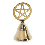 Pentagram Brass Altar Bell