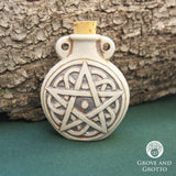 Pentagram Ceramic Bottle