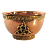 Triquetra Copper Offering Bowl (3 Inches)