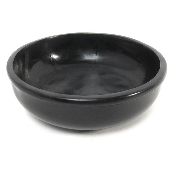 Black Stone Scrying Bowl (6 Inches)