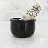 Black Stone Bowl (3 Inches)