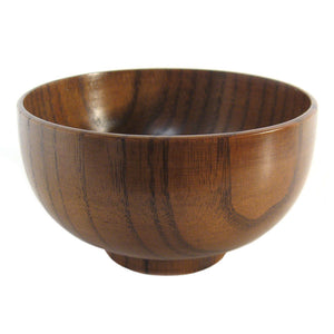 Natural Finish Wood Bowl