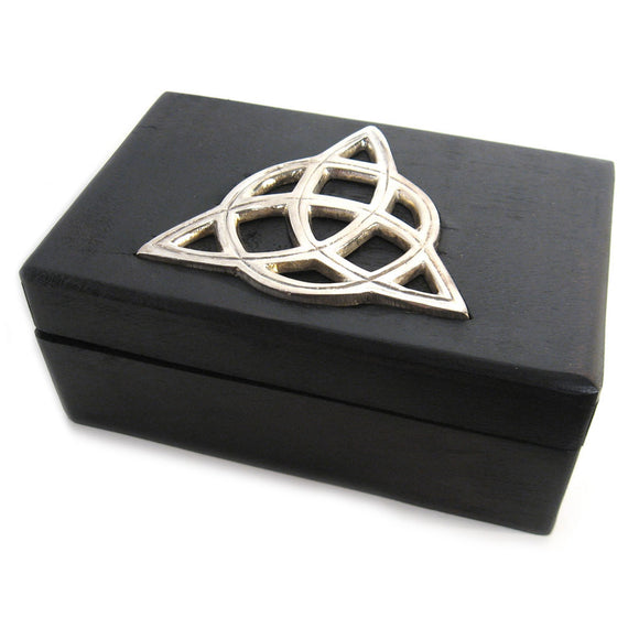 Black and Silver Triquetra Box