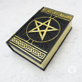 Pentagram Book Box (Gold and Black)