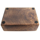 Carved Wooden Dragonfly Box