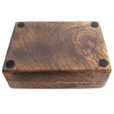 Carved Wooden Goddess Box (Velvet Lined)