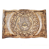 Hamsa Wooden Chest