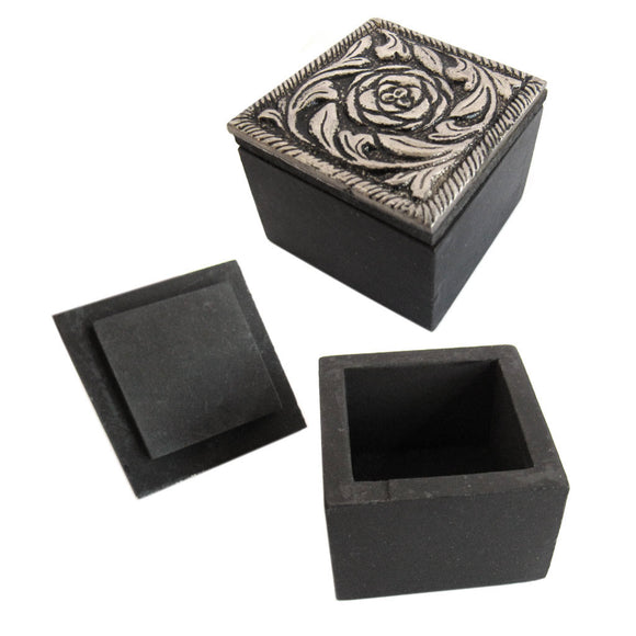 Mini Floral Trinket Box (Peony)