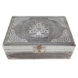 Tree of Life Silver Trinket Box