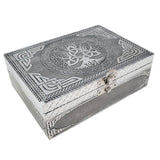 Tree of Life Silver Trinket Box