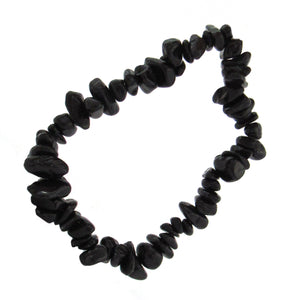 Black Tourmaline Chip Bracelet