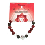 Root Chakra Gemstone Bracelet