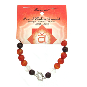 Sacral Chakra Gemstone Bracelet