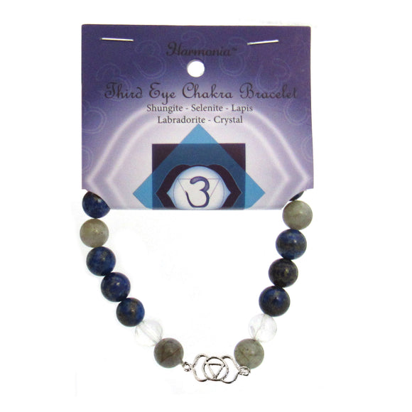 Third Eye Chakra Gemstone Bracelet