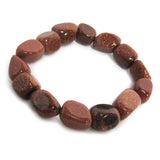 Tumbled Red Goldstone Bracelet